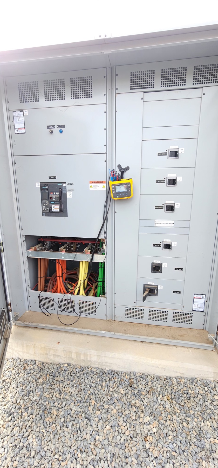 Industrial Switchboard Energy Study in Progress