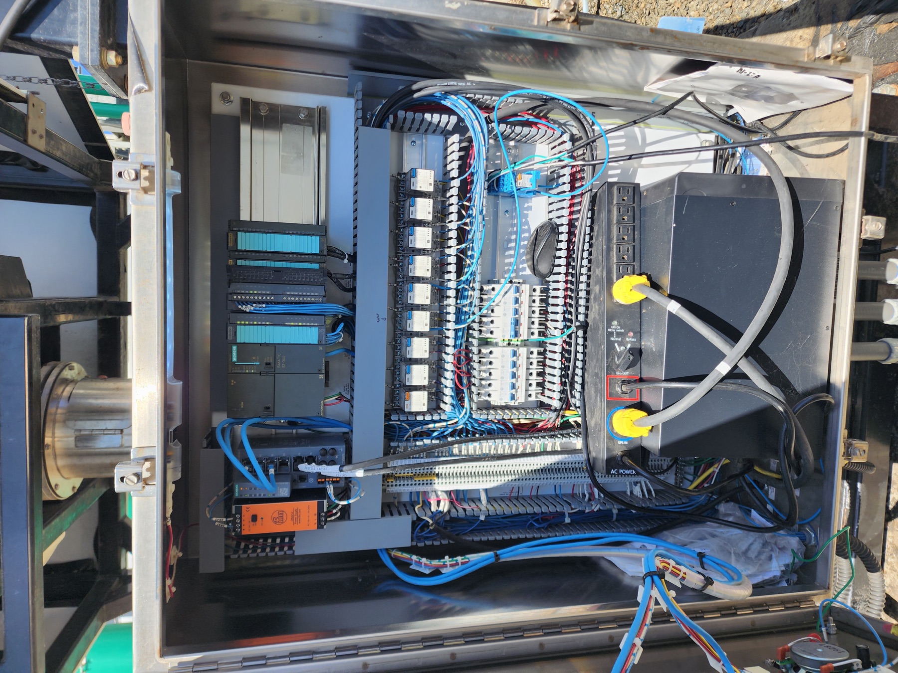 Control panel and remote I/O